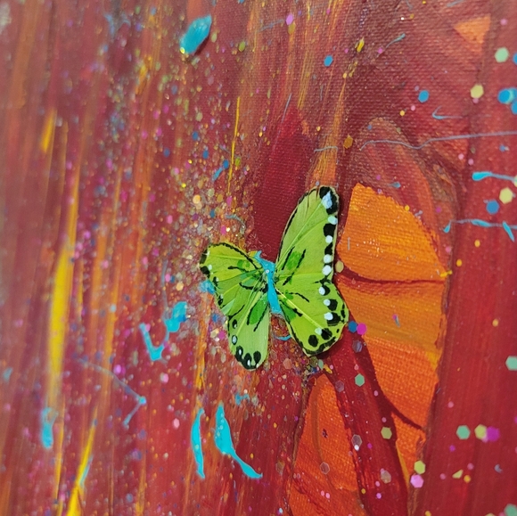 🔥FIREFLYER🔥 original artwork by me and my kiddo!! Gorgeous 😍 - Picture 2 of 3